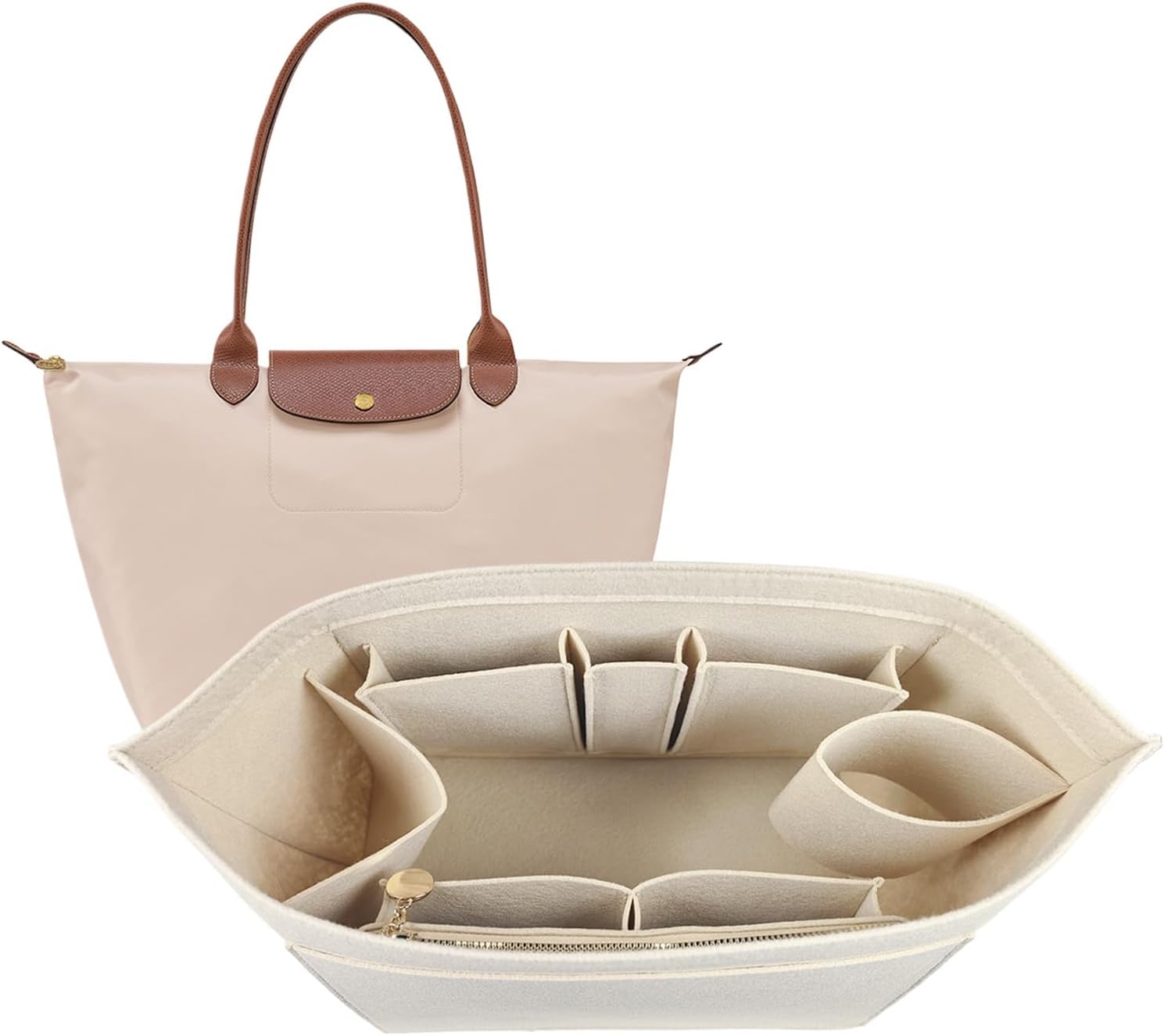 Felt Organizer Insert for Longchamp Le Pliage